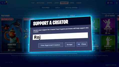 Image result for How to Get a Support a Creator Code