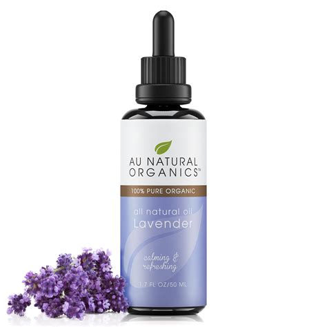 Lavender Oil - 1.7oz (50ml) - AU Natural Organics Essential Oils