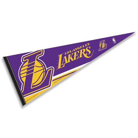 WinCraft Los Angeles Lakers Pennant Full Size 12" X 30" : Amazon.in ...