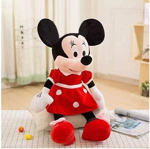 Teddy Daddy Minnie Mouse Soft Toy - 1 Single Piece - 30 cm - Minnie ...