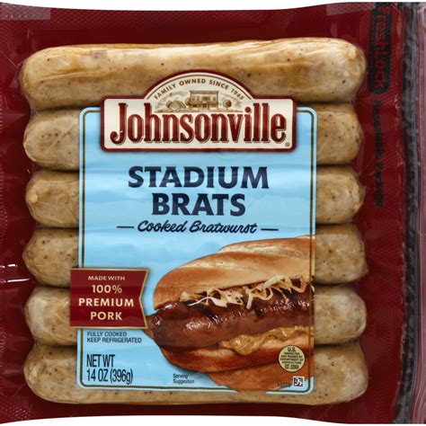 Johnsonville Stadium Brats Nutrition Facts | Besto Blog