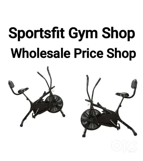 All Gym Equipment Exercise Cycle 6500 with hand movement & Back Seat ...