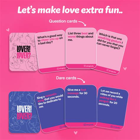 Lover! Lover? - The Ultimate Party Game for Couples – Dring
