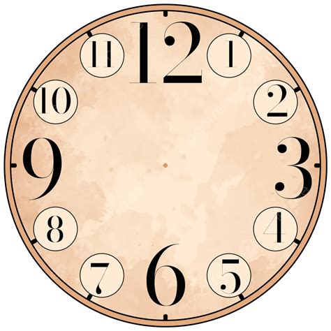 Wall Clock No Hands Clock Face No Hands Vector Art, Icons, And