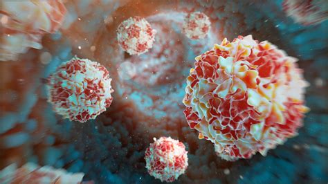 Polio Virus Under Microscope