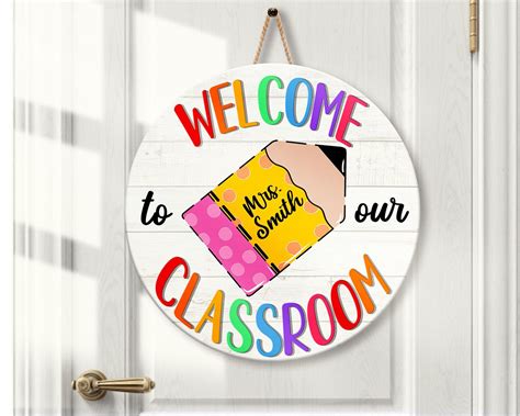 Personalized Kids Books With Name Personalized Teacher Door Sign Custom ...