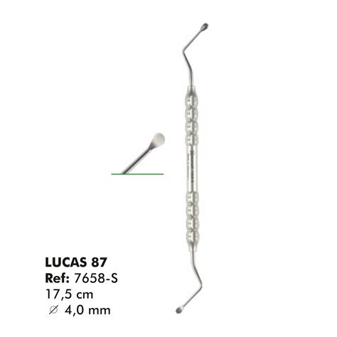 Cucharilla dentada Lucas 87 - MundoDental