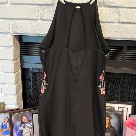 JCPenney Women's Black Dress | Depop