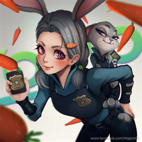 Judy Hopps | Disney art, Zootopia, Anime