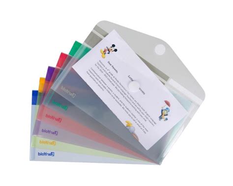 Color collection envelopes | 250 x 135 mm | Asorti | 6 Pieces
