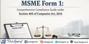 MSME Form 1: Comprehensive Compliance Guide under Section 405 of ...