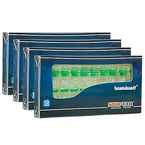 Healthbuddy Stoptar Smoking Filters 4 Packs of 10 Pcs Each : Amazon.in ...