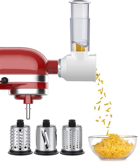 How To Use Kitchenaid Slicer Shredder Attachment at Hazel Anderson blog