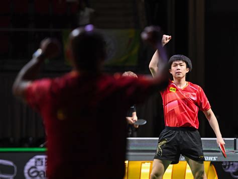 （体育）乒乓球——世乒赛：王楚钦晋级男单四强_腾讯新闻