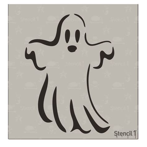 Halloween Stencil Ghost