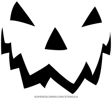 Jack O Lantern Stencil Printable