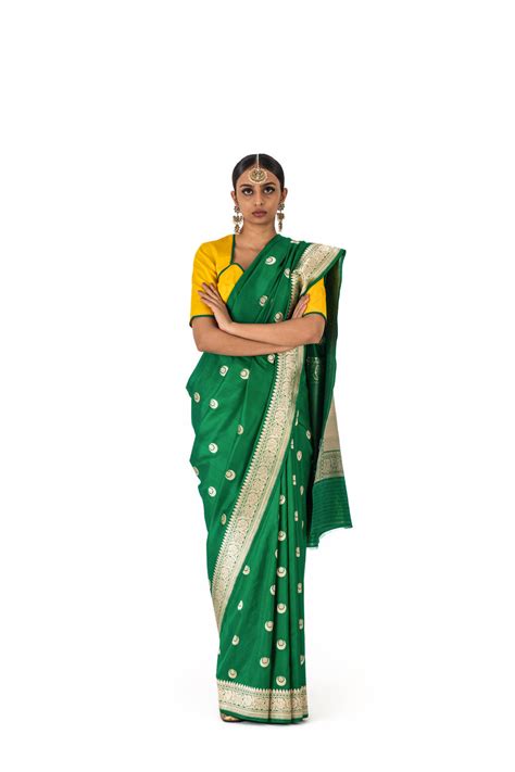 Designer Varanasi Brocade Saris Online – Premium Sarees | Raw Mango
