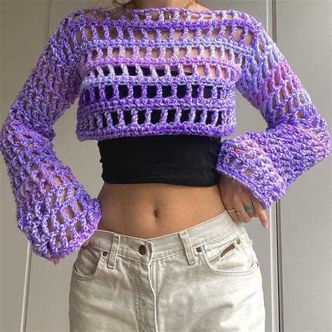 Crochet shrug – Artofit
