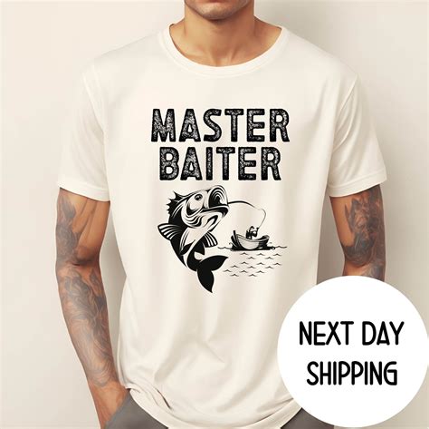 Master Baiter Shirt for Man,Fishing Gift for Men Shirt ,Bass | Inspire ...