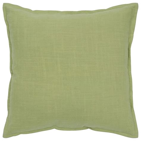 HomeRoots 20-in x 20-in Lime Green Indoor Decorative Pillow in the ...