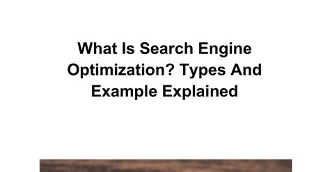 Image result for Example of Search Engine Optimization