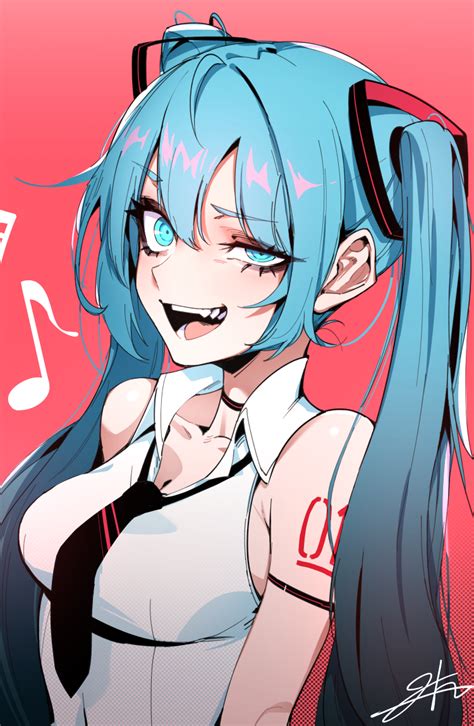 hatsune miku (vocaloid) drawn by j.k. | Danbooru