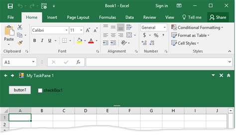 Excel JavaScript Task Pane 的图像结果