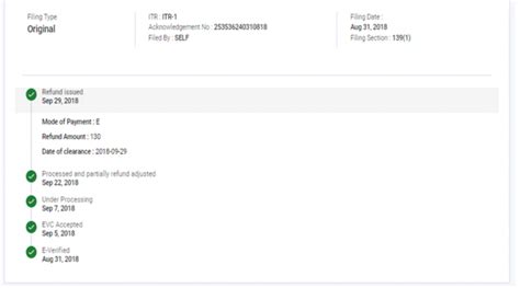 Refund Status User Manual | Income Tax Department