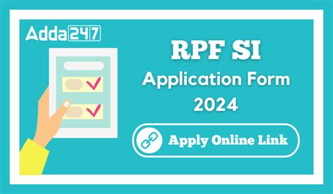 RPF SI Application Form 2024, Form Correction Link Active