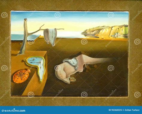 Photo of the Famous Original the Persistence of Memory Painted by ...
