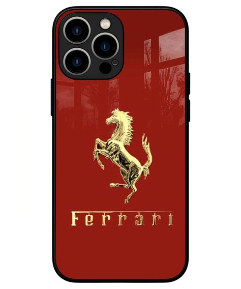 Classic Ferrari Logo iPhone 13 Pro Max Case