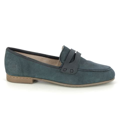 Rieker 51762-15 Navy Womens loafers