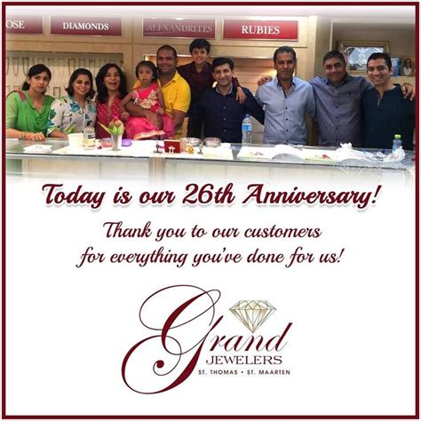 Join us in celebration of the Grand Jewelers St Maarten store 26th ...