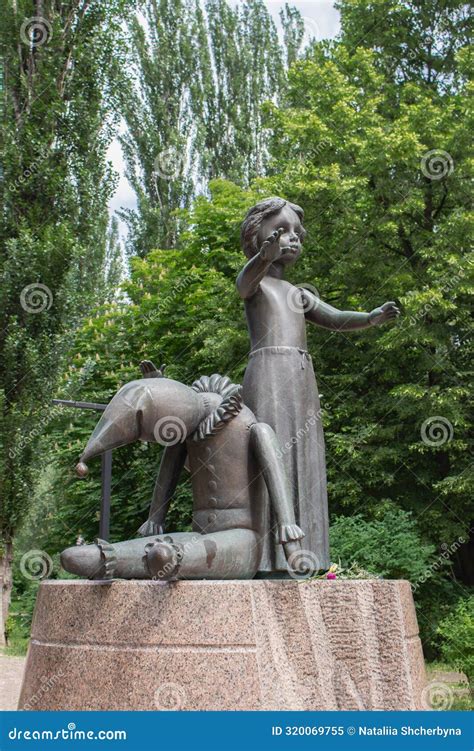 Memorial Statue of Children Killed by Fascism in World War 2. Monument ...