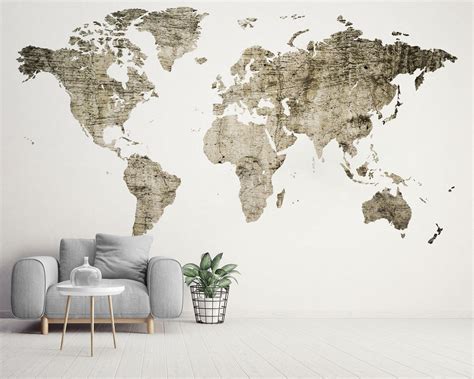 World Map Wall Sticker 的图像结果
