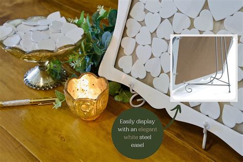 Oak letters Wedding Guest Book Alternatives | Drop Top Frame 85 India ...