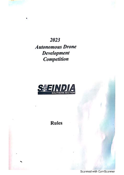 2023 SAE ISS Autonomous Drone Development Competition Rules and ...