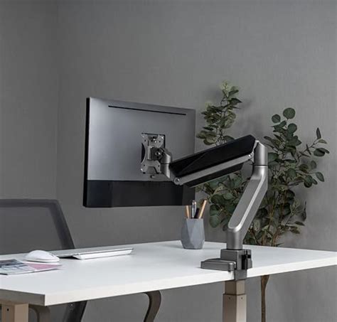 Jin Office Premium Heavy Duty Gas Spring Monitor Stand | 13-46" Monitor ...