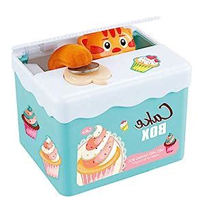 Buy Planet of Toys Cat Steals Coin Cute Electric Coin Saving Piggy Bank ...