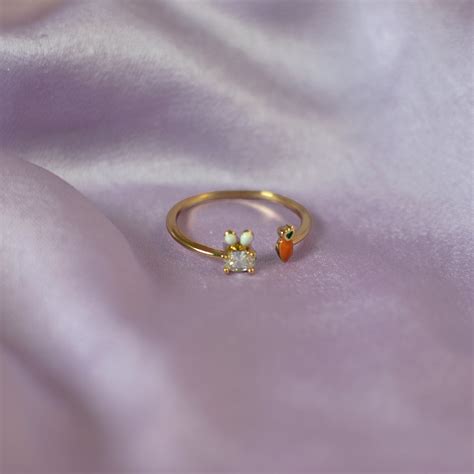 Rabbit's Carrot Ring | Salty – Salty Accessories