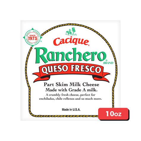 Cacique Ranchero Queso Fresco Cheese, 10 oz | Joe V's Smart Shop | Low ...