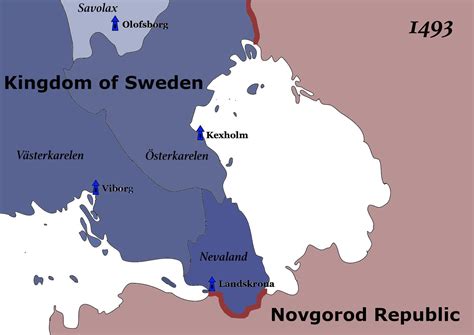 Kingdom Of Sweden in 1493 with a more successful 3rd crusade to Finland : r/imaginarymaps