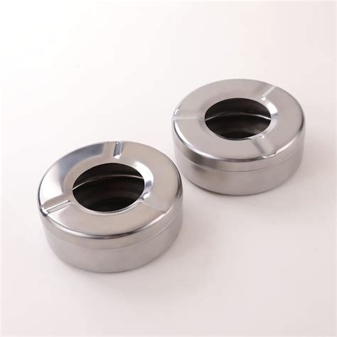 Buy Kuber Industries Decorative Ash tray Stylish|Round Shape Pack of 2 ...