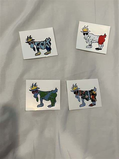 GOAT USA Stickers (Singles and Sets) NEW STICKERS**PICK YOUR OWN ...