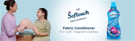 Softouch Ocean Breeze Fabric Conditioner 860+210ml with Encapsulation ...