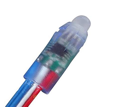 DealsplantI 3 inch Pixel RGB LED 50 Pcs Round Copper Wire