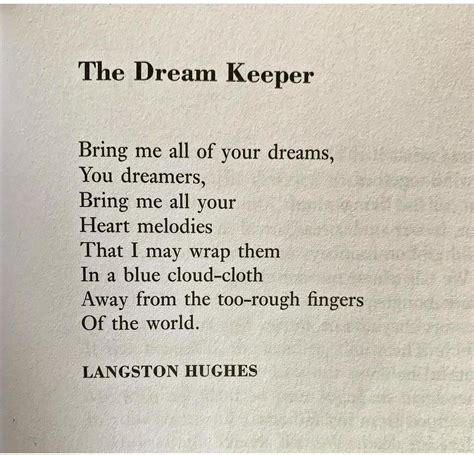 What Is The Message Of The Poem Dreams By Langston Hughes at Carol Santana blog
