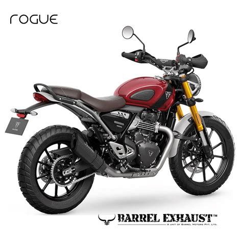 Barrel Rogue 2.0 for Triumph 400 – Barrel Exhaust