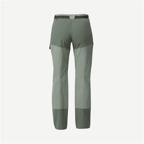 Women’s Hiking Pants - MT 500 Khaki - Khaki brown, Black olive, Carbon ...