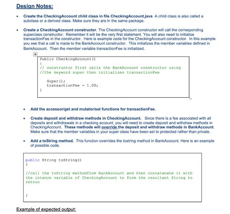 Writing a Class for Banking in Java 的图像结果